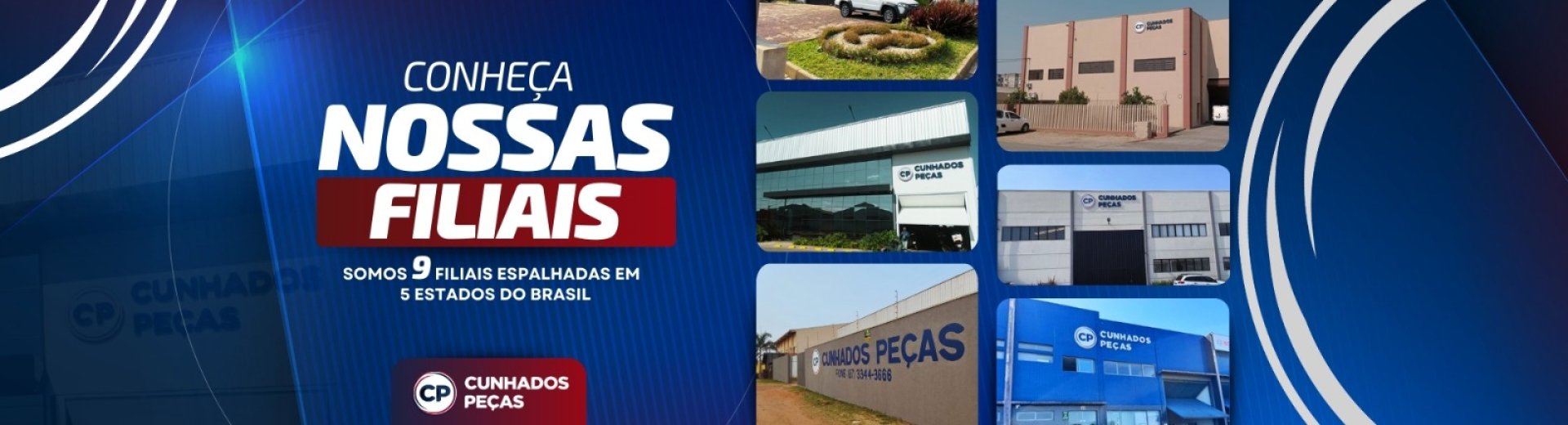 São 9 unidades ​​​​​​​da Cunhados pelo Brasil!