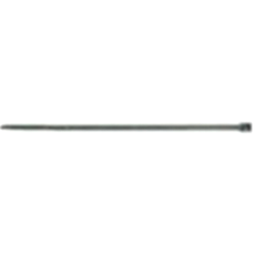 ABRAC 10CM NYLON PRETA(EMB.100PC)