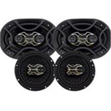 KIT ALTO FALANTE 6X9 + 6 POLEGADAS GOLD