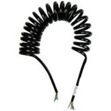 CHICOTE ESPIRAL 4,5MTS 7 FIOS 1,5MM
