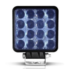 FAROL AUX 16 LED AZUL 48W BIVOLT QUADRAD