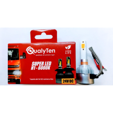 KIT LAMPADAS SUPERLED H1 2D 3000LM 24V