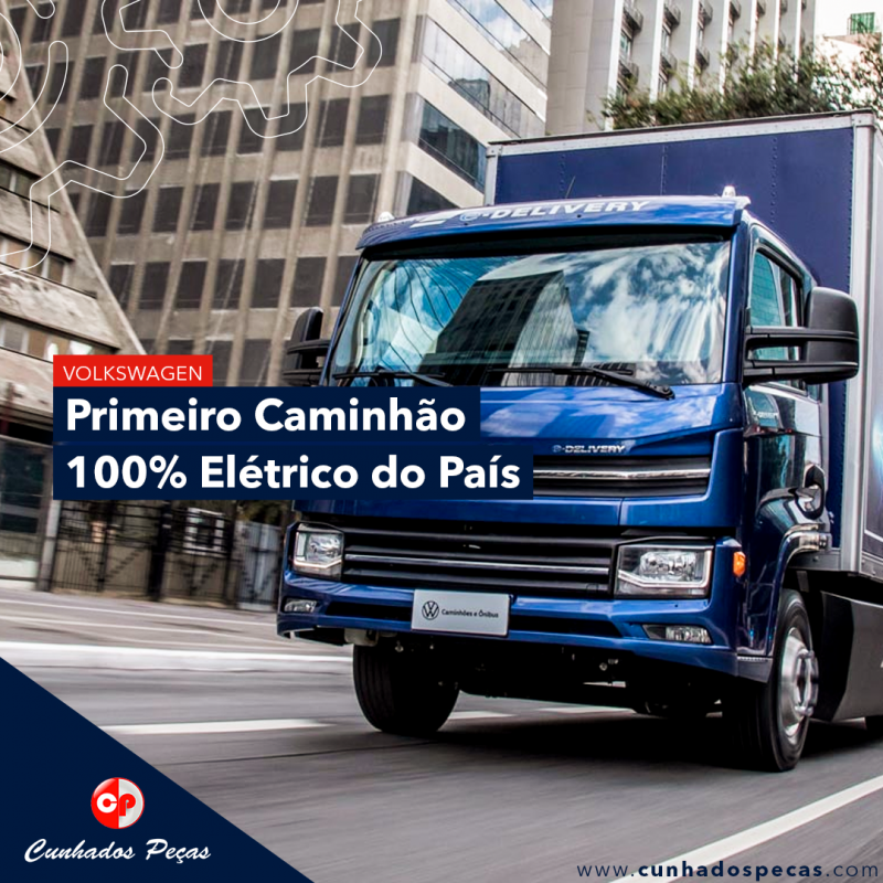 Volkswagen: primeiro caminhão 100% elétrico do país
