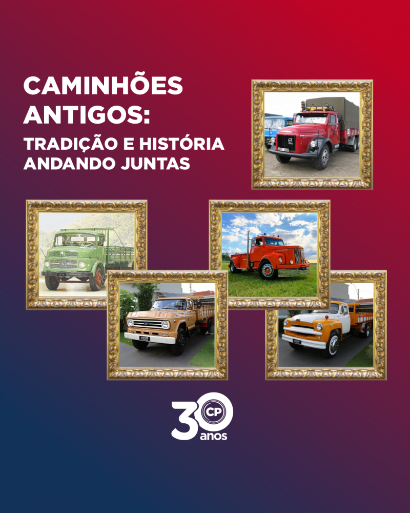 Caminhões antigos: Tradição e história andando juntas