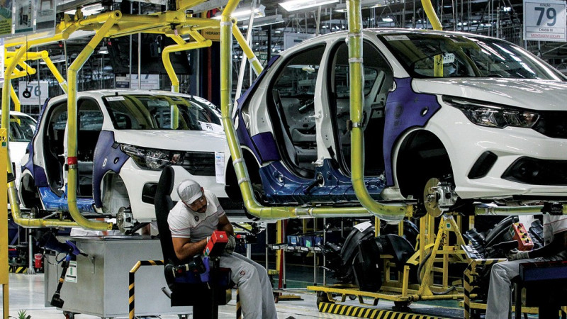  A indústria automobilística no Brasil!  
