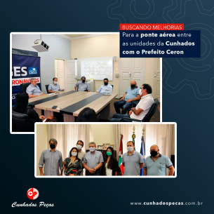  Visita da Cunhados Peças ao Gabinete do Prefeito Antônio Ceron 