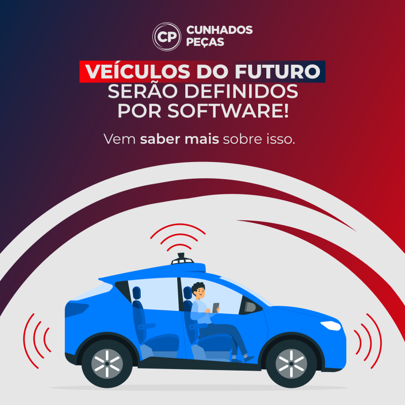  Veículos do futuro serão definidos por software! Vem saber mais sobre isso.  