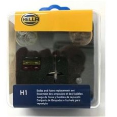KIT LAMPADAS H1 12V C/FUSIVEIS