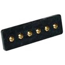 BAQUELITE MACHO 6P TOMADA RETANG