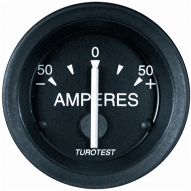 AMPERIMETRO 50A 60MM