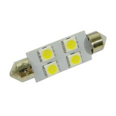 LED LAMP TORPEDO 24V 4 LEDS 41MM