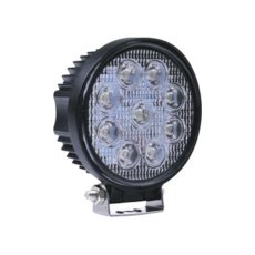 FAROL AUX 9 LEDS 27W BIVOLT REDONDO