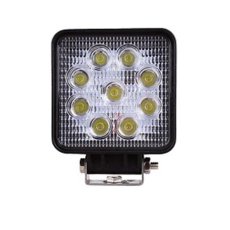 FAROL AUX QUADRADO 9 LEDS 27W BIVOLT