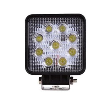 FAROL AUX QUADRADO 9 LEDS 27W BIVOLT