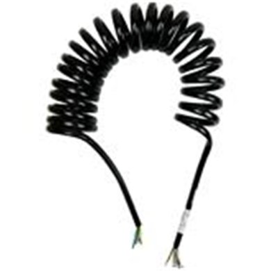 CHICOTE ESPIRAL 4,5MTS 7 FIOS 1,5MM