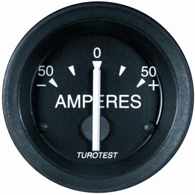 AMPERIMETRO 50A 52MM UNIV     470023