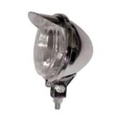 FAROL AUX 115MM 12V C/ABA CROMADO