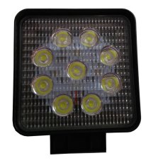 FAROL AUX QUADRADO 9 LEDS 27W BIVOLT
